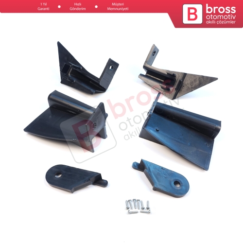 Dacia Lodgy Dokker 2012-On 260607950R 260102414R İçin Sağ Sol Ön Far Ayak Tamir Seti