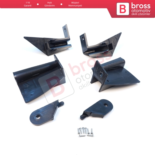 Dacia Lodgy Dokker 2012-On 260607950R 260102414R İçin Sağ Sol Ön Far Ayak Tamir Seti