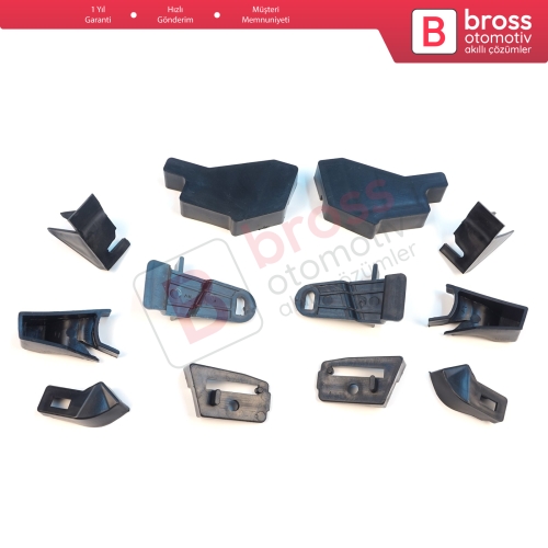 Nissan Qashqai MK2 J11 2013-2021 260604EH0A 260104EH0A İçin Sağ Sol Ön Far Ayak Tamir Seti