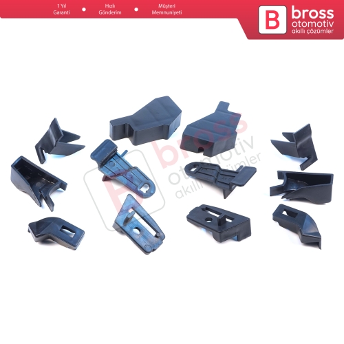 Nissan Qashqai MK2 J11 2013-2021 260604EH0A 260104EH0A İçin Sağ Sol Ön Far Ayak Tamir Seti