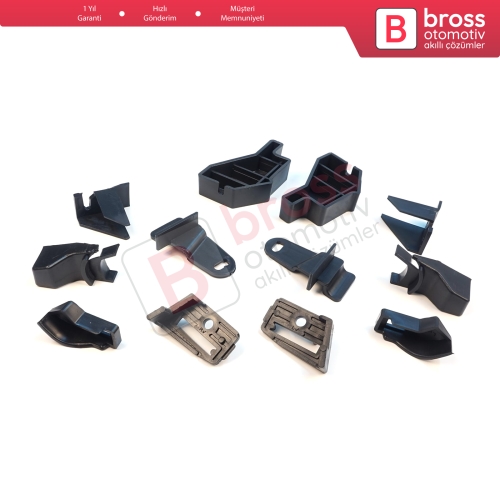 Nissan Qashqai MK2 J11 2013-2021 260604EH0A 260104EH0A İçin Sağ Sol Ön Far Ayak Tamir Seti