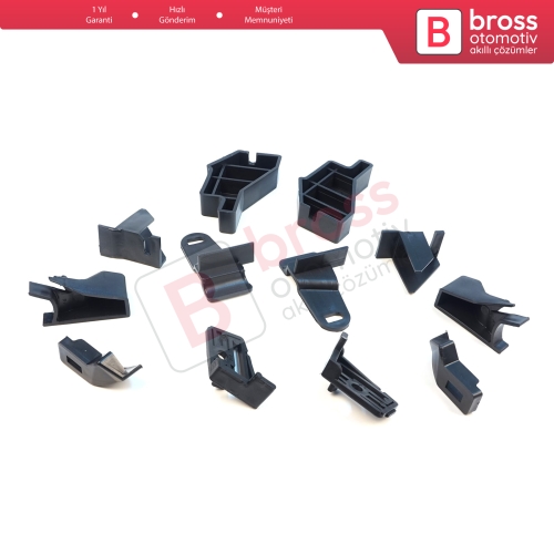 Nissan Qashqai MK2 J11 2013-2021 260604EH0A 260104EH0A İçin Sağ Sol Ön Far Ayak Tamir Seti