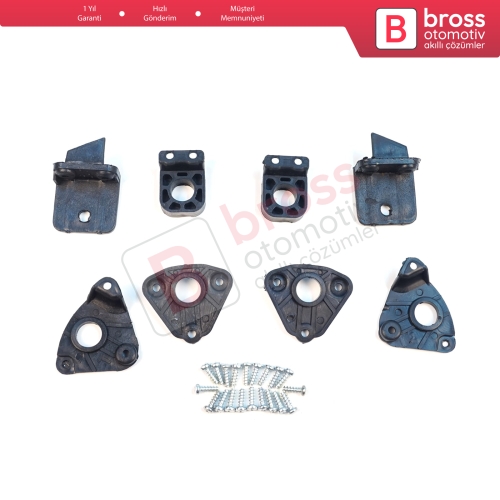 VW Caddy MK3 2K 2C Touran MK1 1T3 2010-2015 2K5998225 2K5998226 İçin Sağ Sol Ön Far Ayak Tamir Seti