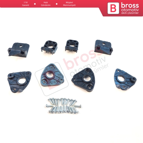 VW Caddy MK3 2K 2C Touran MK1 1T3 2010-2015 2K5998225 2K5998226 İçin Sağ Sol Ön Far Ayak Tamir Seti