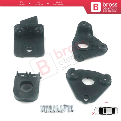 VW Caddy MK3 2K 2C Touran MK1 1T3 2010-2015 2K5998225 İçin Sol Ön Far Ayak Tamir Seti
