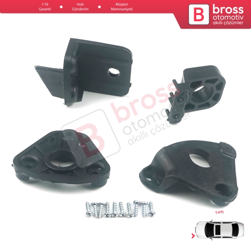 VW Caddy MK3 2K 2C Touran MK1 1T3 2010-2015 2K5998225 İçin Sol Ön Far Ayak Tamir Seti