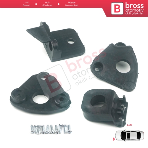 VW Caddy MK3 2K 2C Touran MK1 1T3 2010-2015 2K5998225 İçin Sol Ön Far Ayak Tamir Seti