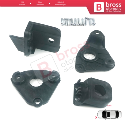 VW Caddy MK3 2K 2C Touran MK1 1T3 2010-2015 2K5998225 İçin Sol Ön Far Ayak Tamir Seti