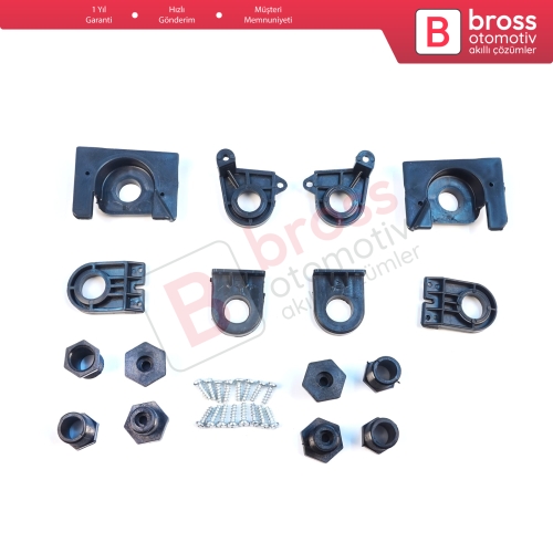 VW Jetta MK6 A6 5C6 2010-2018 5C7998225 5C7998226 İçin Sağ Sol Ön Far Ayak Tamir Seti