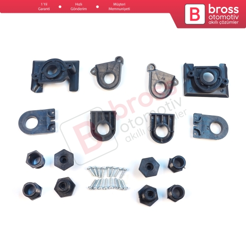 VW Jetta MK6 A6 5C6 2010-2018 5C7998225 5C7998226 İçin Sağ Sol Ön Far Ayak Tamir Seti