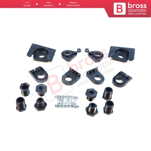 VW Jetta MK6 A6 5C6 2010-2018 5C7998225 5C7998226 İçin Sağ Sol Ön Far Ayak Tamir Seti