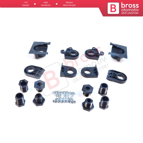 VW Jetta MK6 A6 5C6 2010-2018 5C7998225 5C7998226 İçin Sağ Sol Ön Far Ayak Tamir Seti