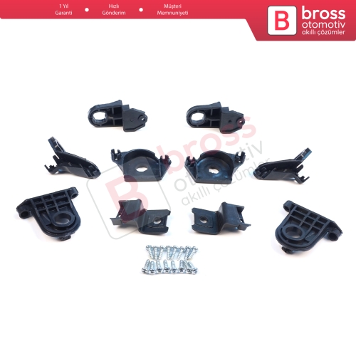 Seat Leon MK3 5F 2012-2020 5F0998225 5F0998226 İçin Sağ Sol Ön Far Ayak Tamir Seti