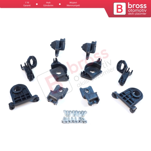 Seat Leon MK3 5F 2012-2020 5F0998225 5F0998226 İçin Sağ Sol Ön Far Ayak Tamir Seti