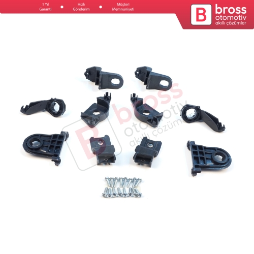 Seat Leon MK3 5F 2012-2020 5F0998225 5F0998226 İçin Sağ Sol Ön Far Ayak Tamir Seti