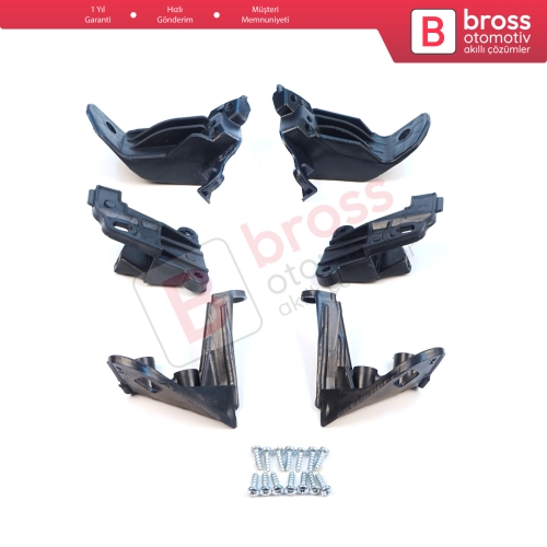 Fiat Tipo 356 357 Egea 2015-On 50927927 50927929 İçin Sağ Sol Ön Far Ayak Tamir Seti