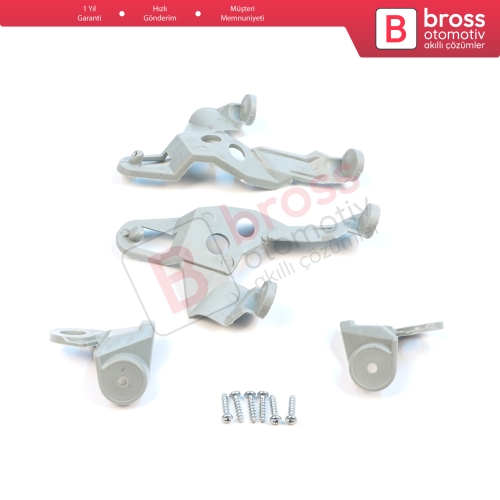 Toyota Corolla MK9 E120 E130 2000-2006 811701E480 811451E710 İçin Sağ Sol Ön Far Ayak Tamir Seti