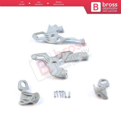 Toyota Corolla MK9 E120 E130 2000-2006 811701E480 811451E710 İçin Sağ Sol Ön Far Ayak Tamir Seti