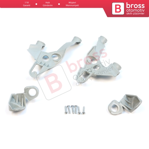 Toyota Corolla MK9 E120 E130 2000-2006 811701E480 811451E710 İçin Sağ Sol Ön Far Ayak Tamir Seti