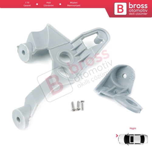Toyota Corolla MK9 E120 E130 2000-2006 811451E710 İçin Sağ Ön Far Ayak Tamir Seti 