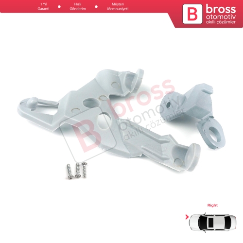 Toyota Corolla MK9 E120 E130 2000-2006 811451E710 İçin Sağ Ön Far Ayak Tamir Seti 