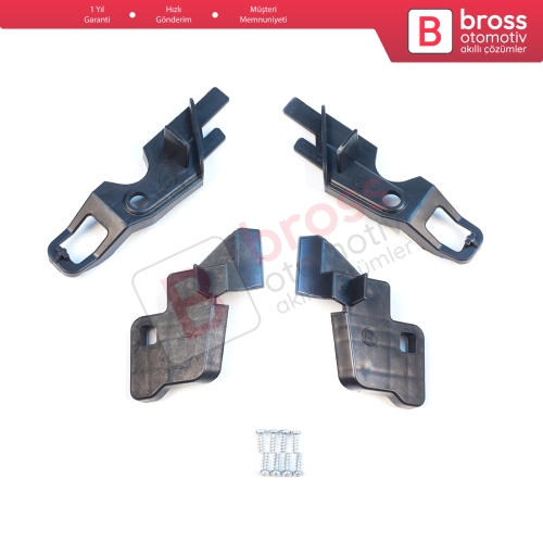 Citroen C-Elysee 2012-2017 9675140080 9675140380 İçin Sağ Sol Ön Far Ayak Tamir Seti