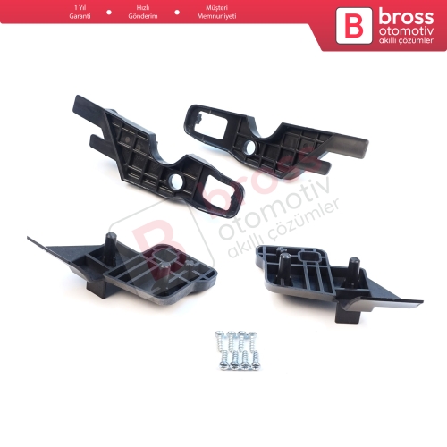 Citroen C-Elysee 2012-2017 9675140080 9675140380 İçin Sağ Sol Ön Far Ayak Tamir Seti