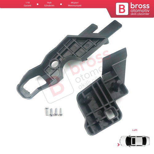 Citroen C-Elysee 2012-2017 9675140080 İçin Sol Ön Far Ayak Tamir Seti 