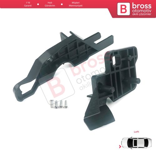 Citroen C-Elysee 2012-2017 9675140080 İçin Sol Ön Far Ayak Tamir Seti 
