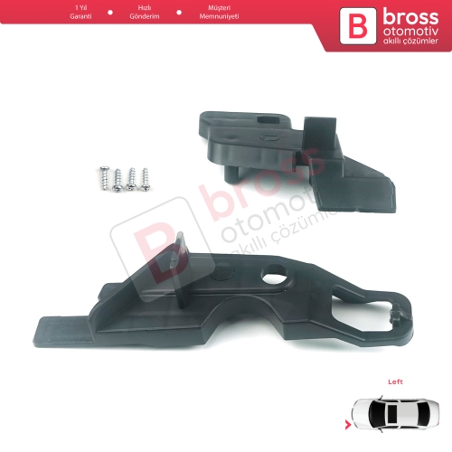 Citroen C-Elysee 2012-2017 9675140080 İçin Sol Ön Far Ayak Tamir Seti 
