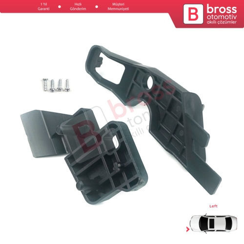 Citroen C-Elysee 2012-2017 9675140080 İçin Sol Ön Far Ayak Tamir Seti 