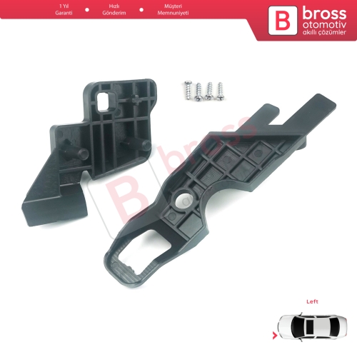 Citroen C-Elysee 2012-2017 9675140080 İçin Sol Ön Far Ayak Tamir Seti 