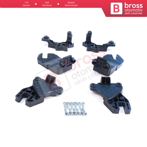 Audi A6 C7 4G Avant Sedan A6L Allroad Quattro S6 4G0998121A 4G0998122A İçin Sağ Sol Ön Far Ayak Tamir Seti