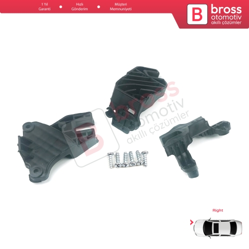 Audi A6 C7 4G Avant Sedan A6L Allroad Quattro S6 4G0998122A İçin Sağ Ön Far Ayak Tamir Seti