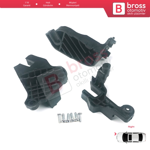 Audi A6 C7 4G Avant Sedan A6L Allroad Quattro S6 4G0998122A İçin Sağ Ön Far Ayak Tamir Seti