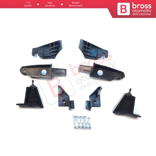 Ford Transit Tourneo Courier MK1 2013-2022 ET7613W030 ET7613W029 İçin Sağ Sol Ön Far Ayak Tamir Seti