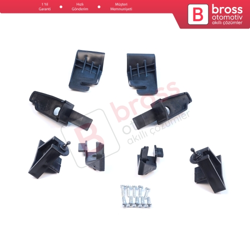 Ford Transit Tourneo Courier MK1 2013-2022 ET7613W030 ET7613W029 İçin Sağ Sol Ön Far Ayak Tamir Seti