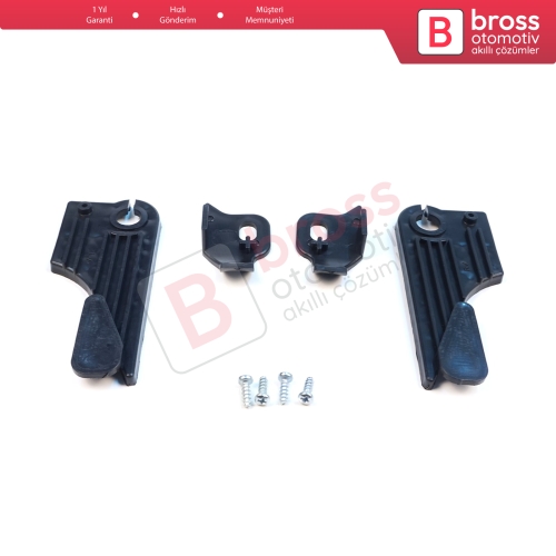 Ford Focus C346 MK3 2010-2020 BM5113W030 BM5113W029 İçin Sağ Sol Ön Far Ayak Tamir Seti