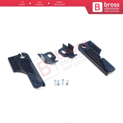 Ford Focus C346 MK3 2010-2020 BM5113W030 BM5113W029 İçin Sağ Sol Ön Far Ayak Tamir Seti