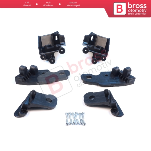 Fiat Doblo MK2 263 Makyajlı Kasa 2015-2022 51974244 51974243 İçin Sağ Sol Ön Far Ayak Tamir Seti