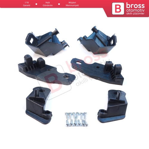 Fiat Doblo MK2 263 Makyajlı Kasa 2015-2022 51974244 51974243 İçin Sağ Sol Ön Far Ayak Tamir Seti