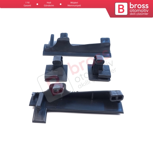 Renault Fluence L3 L30 Z.E. 2009-2020 260607771R 260101331R İçin Sağ Sol Ön Far Alt Ayak Tamir Seti