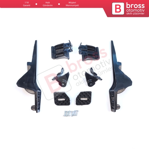 Ford Fiesta B299 B409 B479 2013-2019 D2BZ13008L D2BZ13008J İçin Sağ Sol Ön Far Ayak Tamir Seti