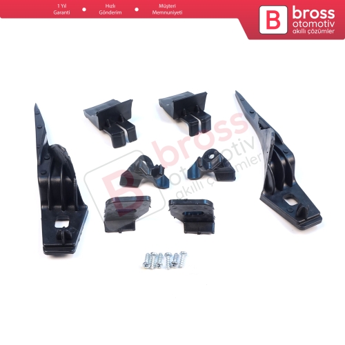 Ford Fiesta B299 B409 B479 2013-2019 D2BZ13008L D2BZ13008J İçin Sağ Sol Ön Far Ayak Tamir Seti