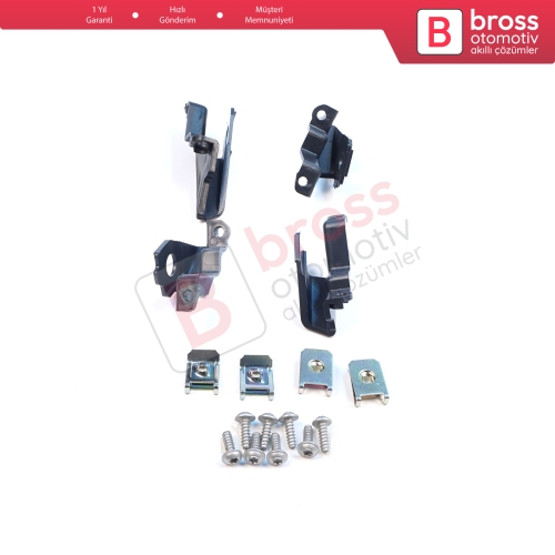 VW Polo MK5 6R 6C 61 2009-2016 6C0998225 6R0998226 İçin Sağ Sol Ön Far Ayak Tamir Seti