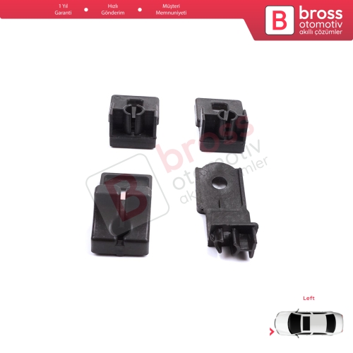 VW Crafter MK1 2E 2F 2006-2017 2E0998225 İçin Sol Ön Far Ayak Tamir Seti