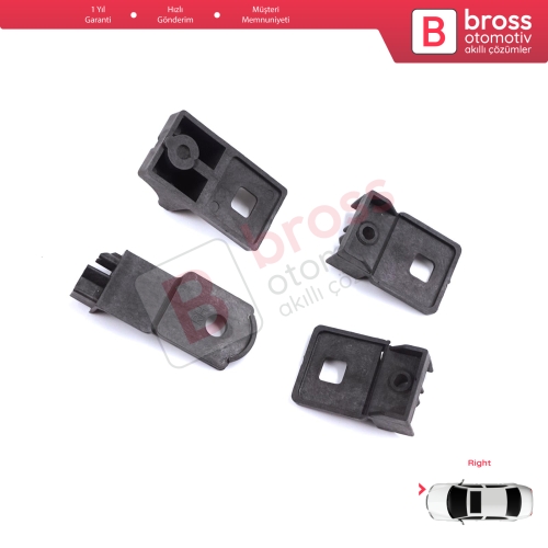 VW Crafter MK1 2E 2F 2006-2017 2E0998226 İçin Sağ Ön Far Ayak Tamir Seti