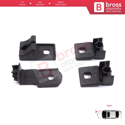 VW Crafter MK1 2E 2F 2006-2017 2E0998226 İçin Sağ Ön Far Ayak Tamir Seti