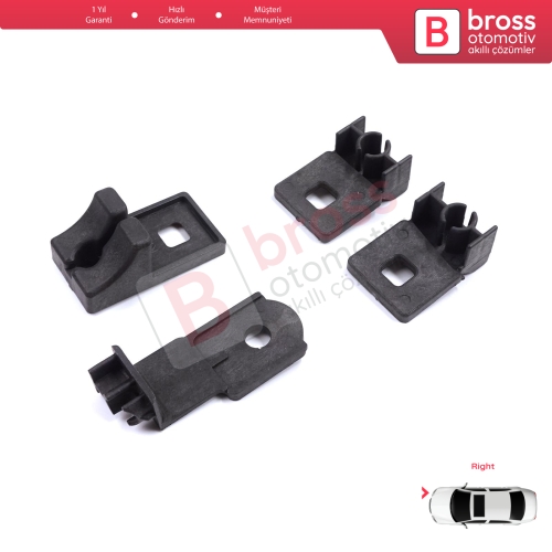 VW Crafter MK1 2E 2F 2006-2017 2E0998226 İçin Sağ Ön Far Ayak Tamir Seti