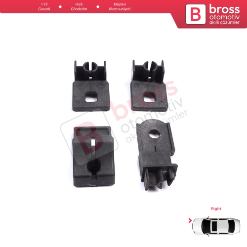 VW Crafter MK1 2E 2F 2006-2017 2E0998226 İçin Sağ Ön Far Ayak Tamir Seti